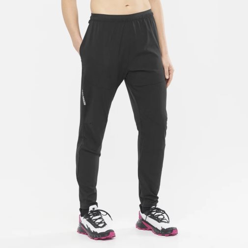 Pantalones Deportivos Salomon Cross Run Mujer Negros | MX XYNS376